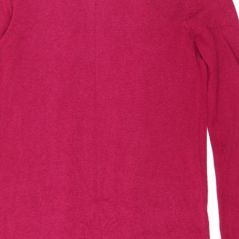 Marks and Spencer Womens Purple   Cardigan Jumper Size XS