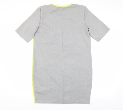 aadel Womens Grey   T-Shirt Dress  Size L