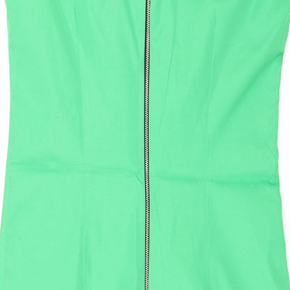 Preworn Womens Green   Pencil Dress