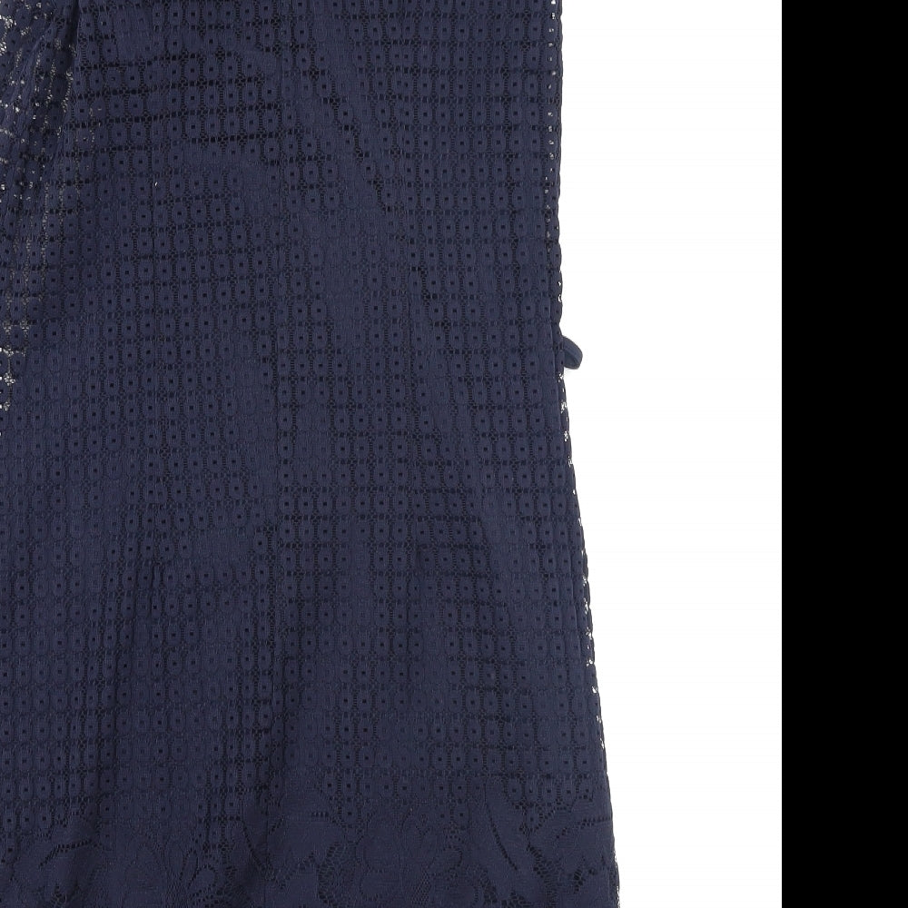 Atmosphere Womens Blue Floral  Pencil Dress  Size 10