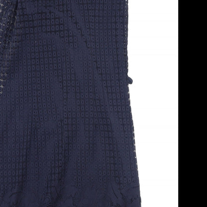 Atmosphere Womens Blue Floral  Pencil Dress  Size 10