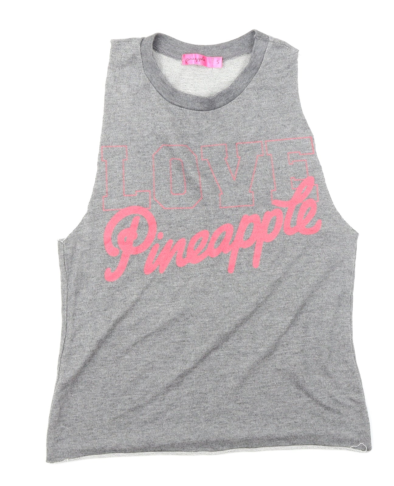 Pineapple Womens Grey   Basic Tank Size S