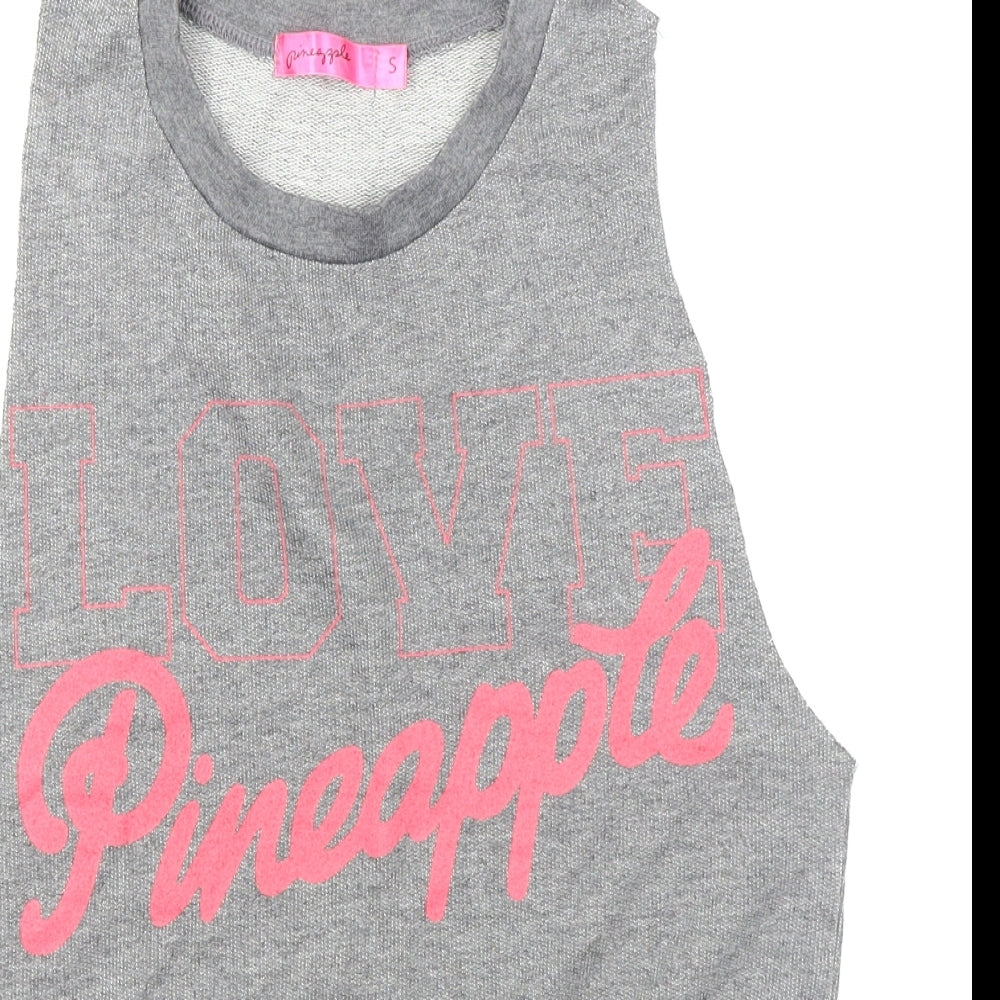 Pineapple Womens Grey   Basic Tank Size S