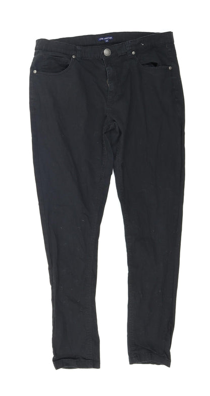 Store Twenty One Womens Black  Denim Skinny Jeans Size 14 L28 in