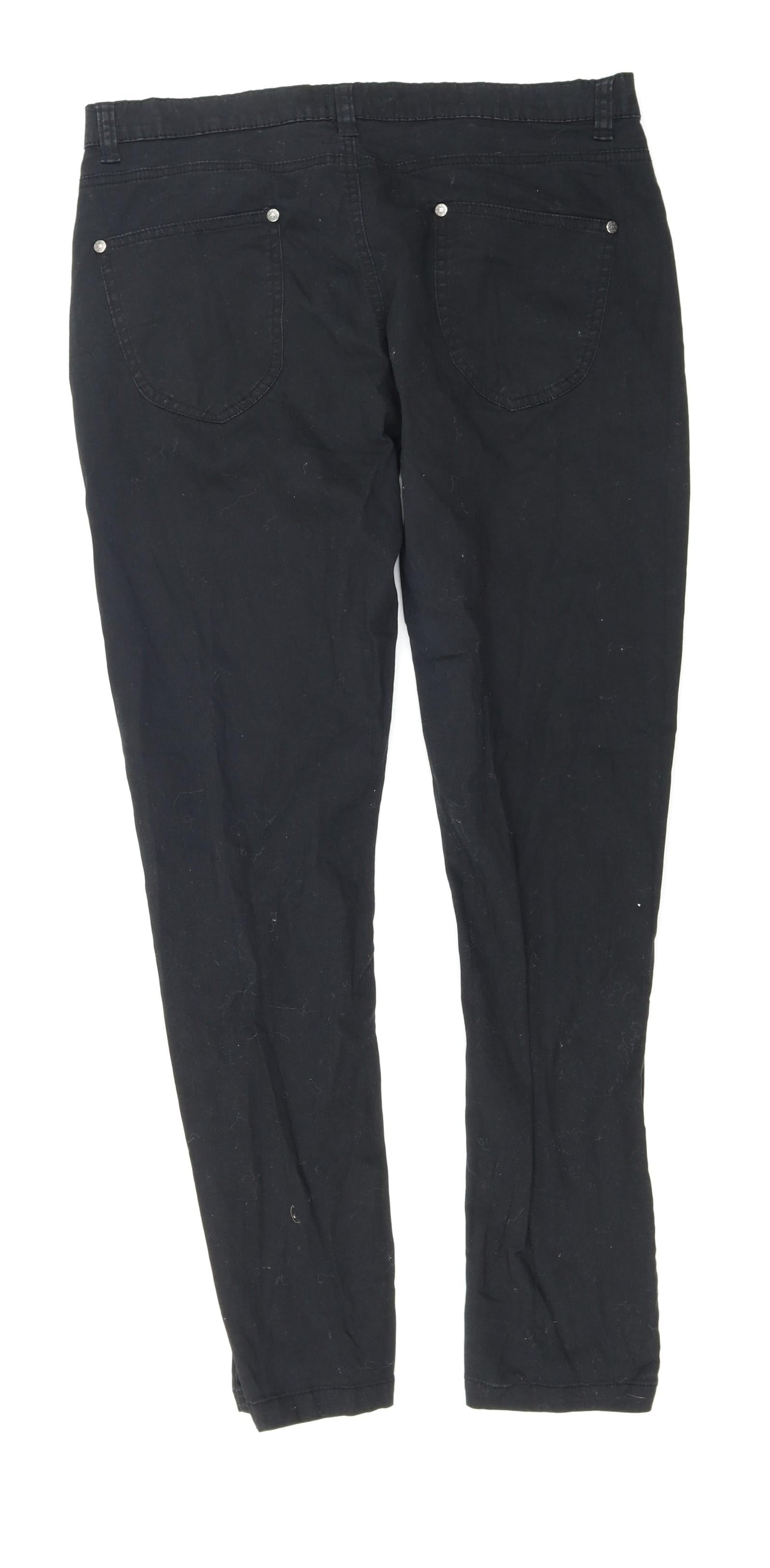Store Twenty One Womens Black  Denim Skinny Jeans Size 14 L28 in