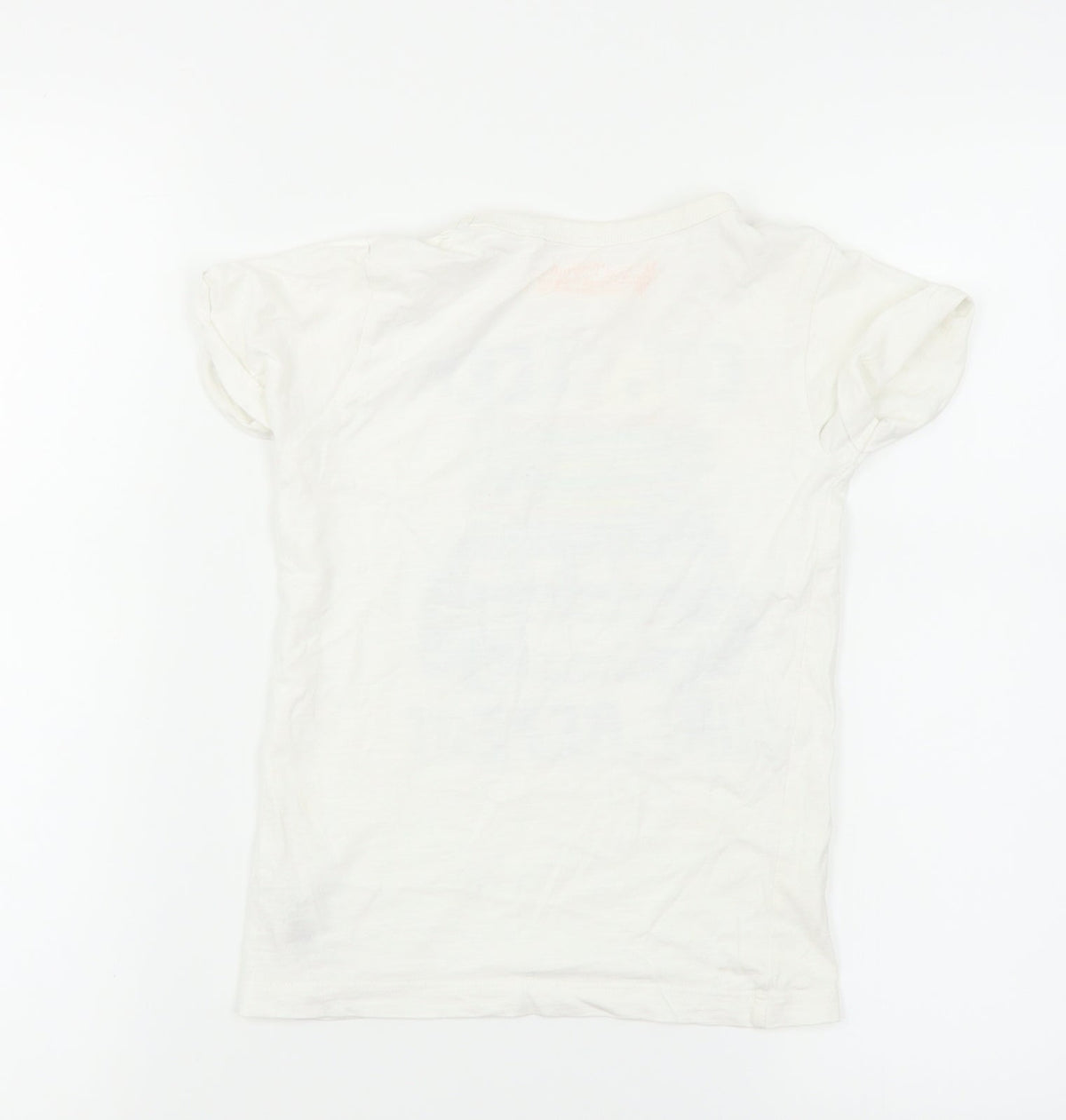 Next Boys White   Basic T-Shirt Size 5 Years