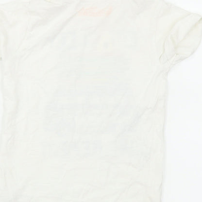 Next Boys White   Basic T-Shirt Size 5 Years