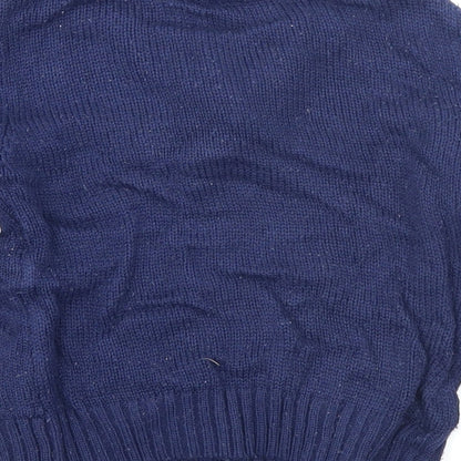Urban Rascals Boys Blue  Knit Pullover Jumper Size 2 Years  - Polar Bear