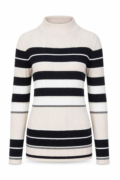 Atmosphere Womens Brown Striped  Pullover Jumper Size 12