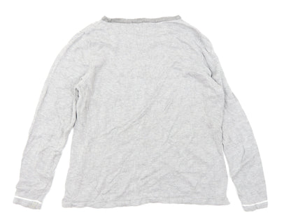 BM Collection Womens Grey   Pullover Jumper Size M