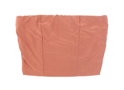 Pretty Little Thing Womens Brown   Cropped T-Shirt Size 4  - Boob Tube