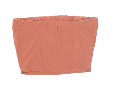 Pretty Little Thing Womens Brown   Cropped T-Shirt Size 4  - Boob Tube