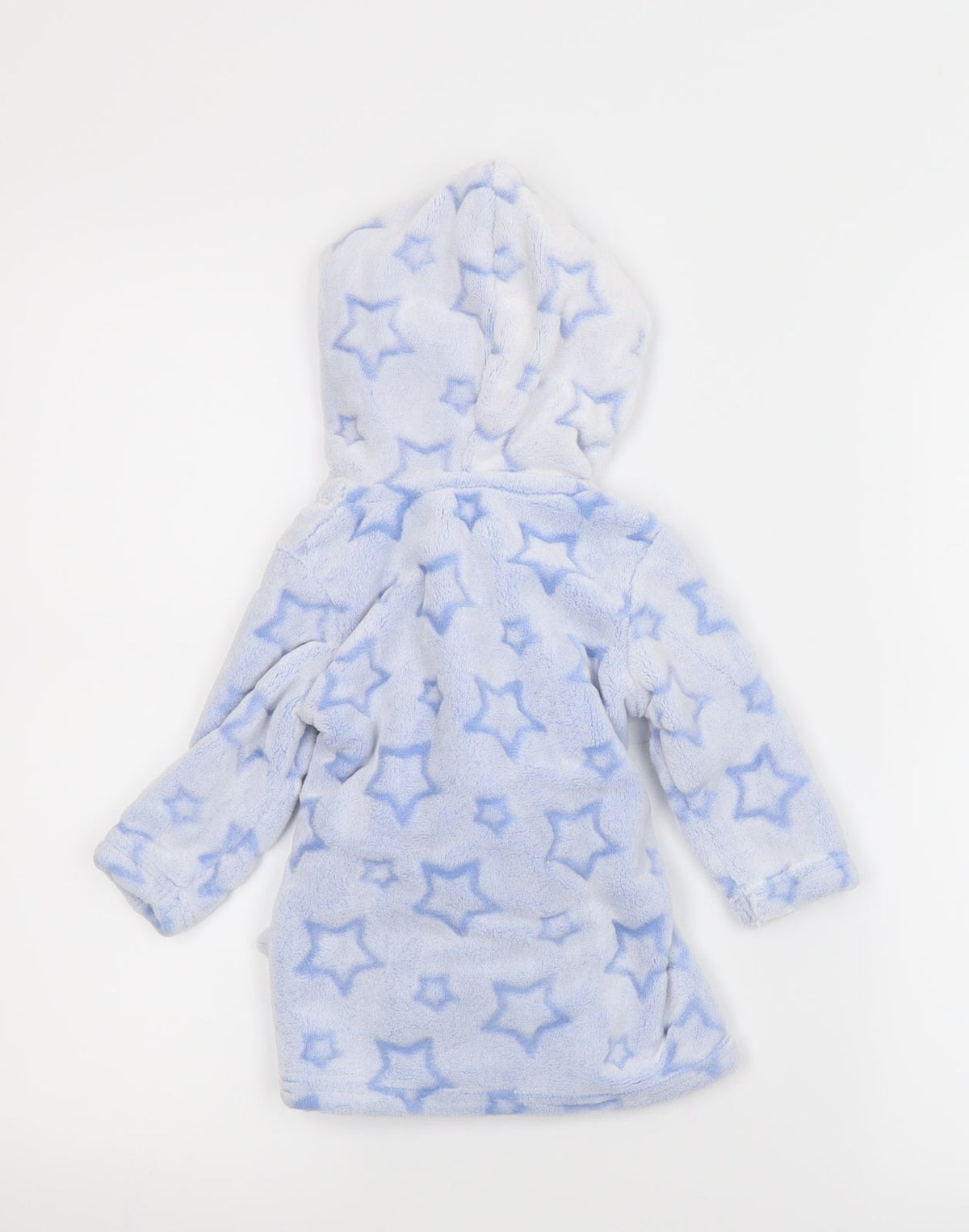 TU Boys Blue Solid  Capri Robe Size 3-6 Months