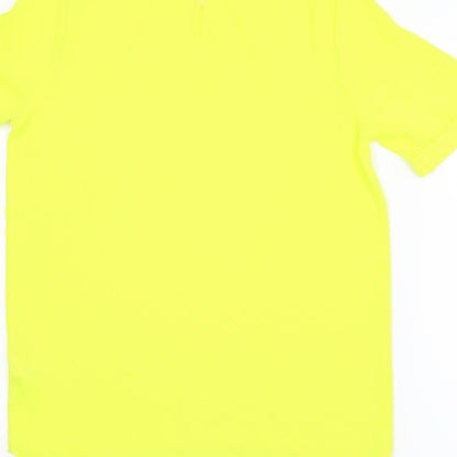Atmosphere Womens Yellow   Basic Blouse Size 8