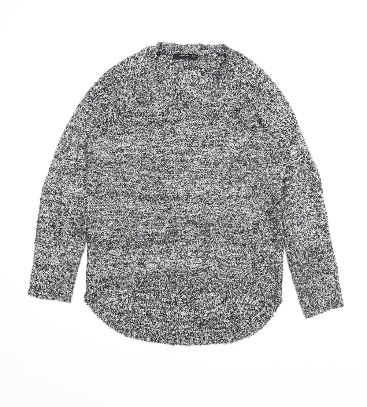 AKD A WEST Womens Grey   Pullover Jumper Size 14