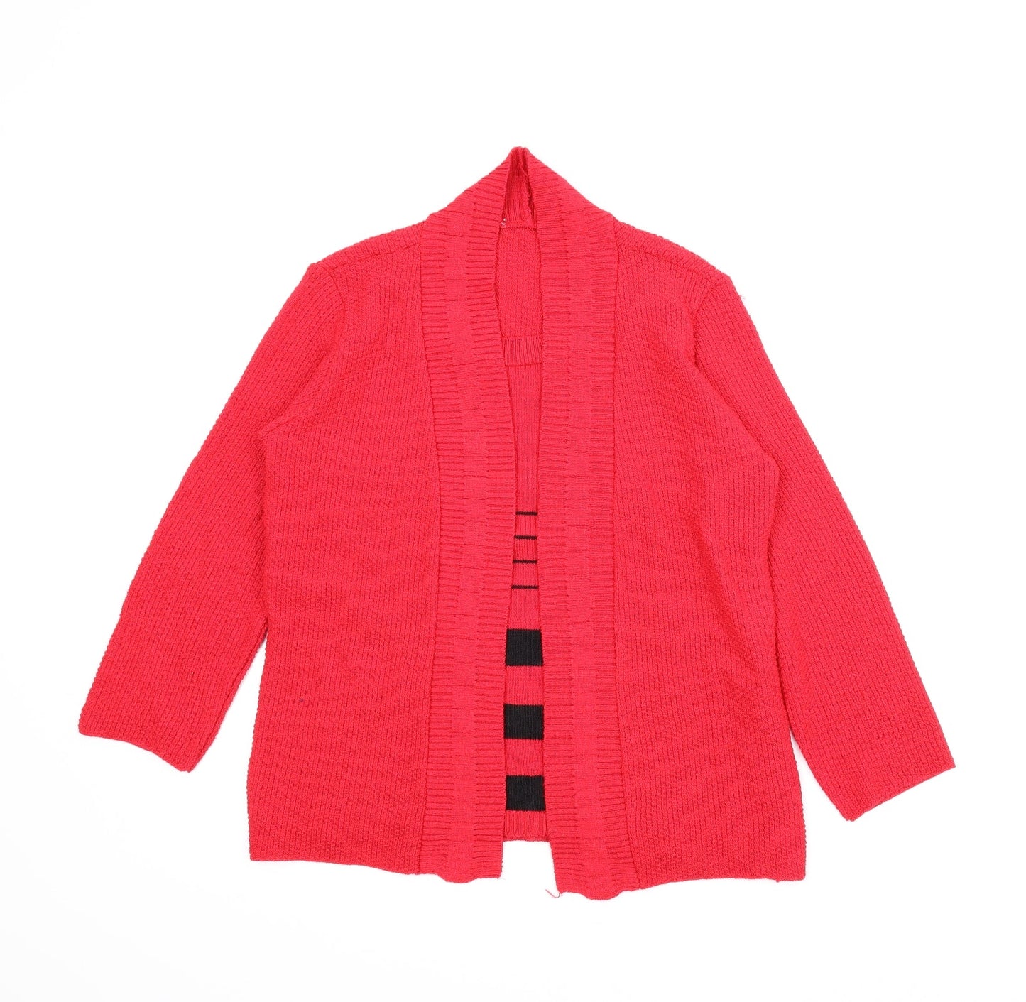 Preworn Womens Red Striped  Pullover Jumper Size M  - Jumper/cardigan