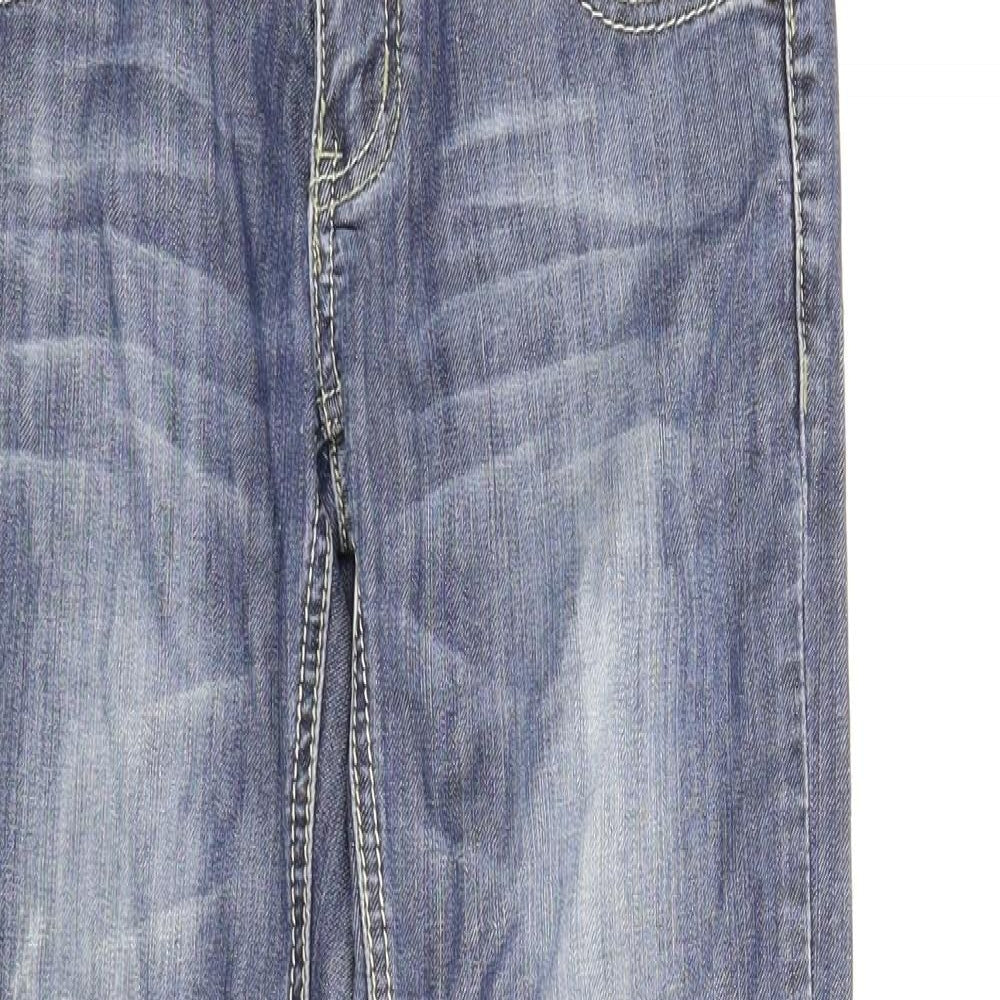 Makpl Girls Blue  Denim Straight Jeans Size 10 Years