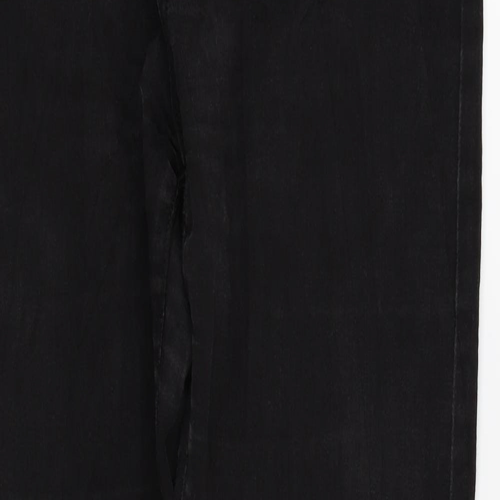 kaiweishi Womens Black   Straight Jeans Size 31 L29 in