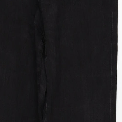 kaiweishi Womens Black   Straight Jeans Size 31 L29 in