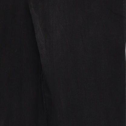 kaiweishi Womens Black   Straight Jeans Size 31 L29 in