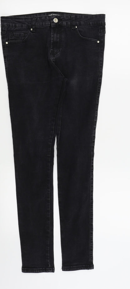 Good For Nothing Womens Black   Skinny Jeans Size 30 L28 in