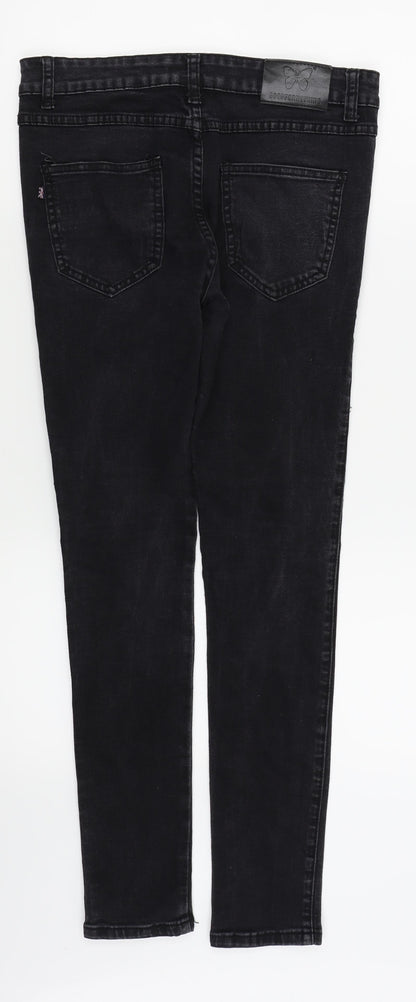 Good For Nothing Womens Black   Skinny Jeans Size 30 L28 in
