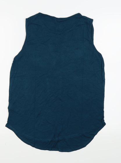 Womens UK Size 12 New Look Blue Camisole Tank