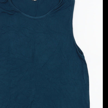 Womens UK Size 12 New Look Blue Camisole Tank