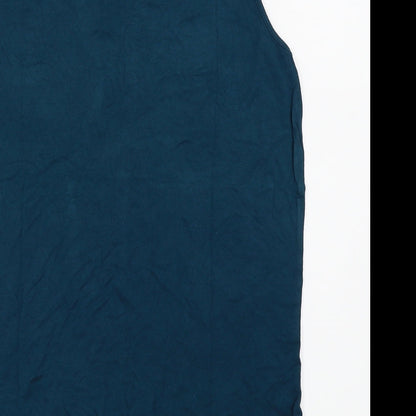 Womens UK Size 12 New Look Blue Camisole Tank