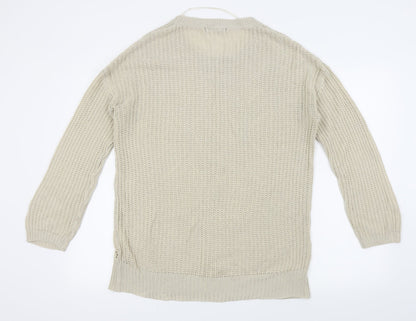 Primark Womens Beige   Pullover Jumper Size 12