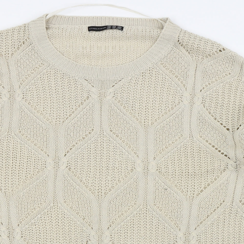 Primark Womens Beige   Pullover Jumper Size 12