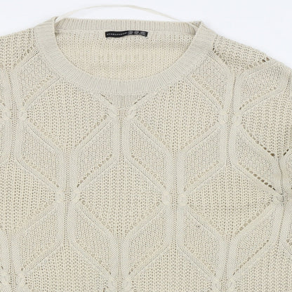 Primark Womens Beige   Pullover Jumper Size 12