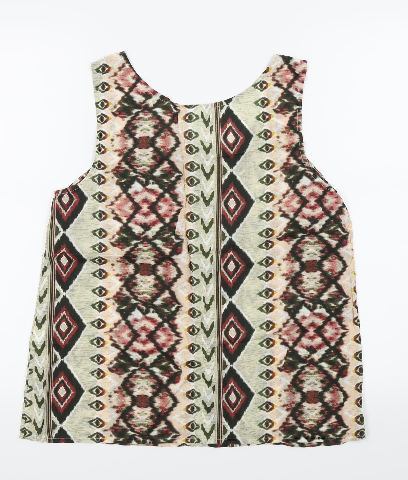 Womens UK Size S VERO MODA Multicoloured Basic Tank