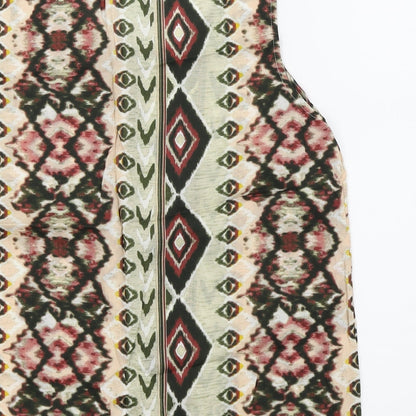Womens UK Size S VERO MODA Multicoloured Basic Tank