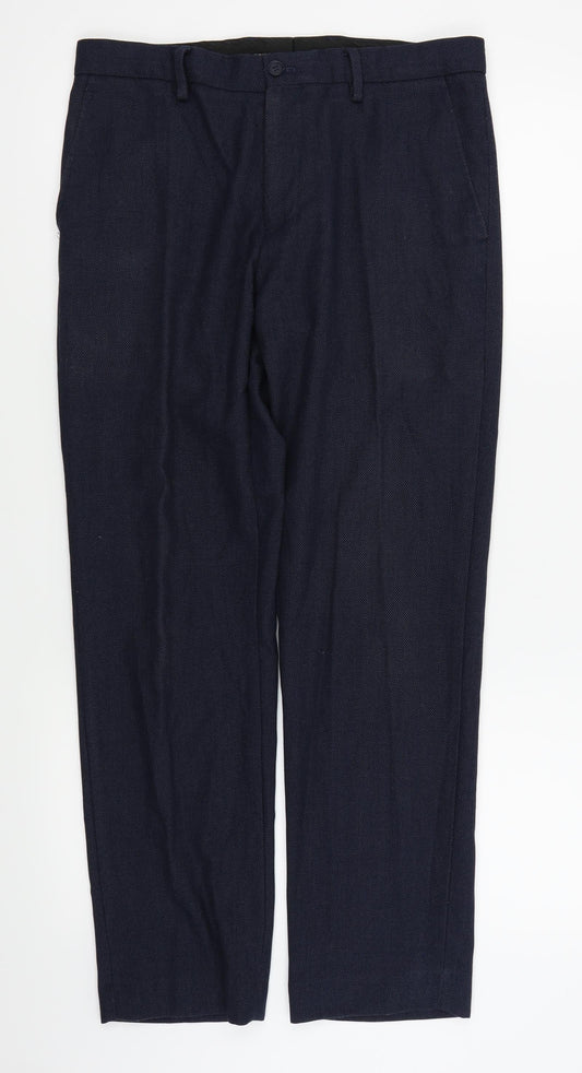 NEXT Mens Blue   Trousers  Size 32 in L29 in