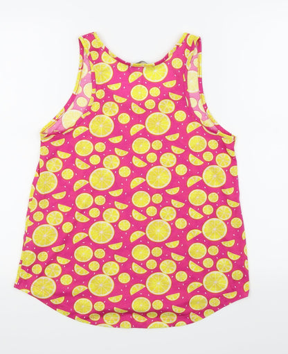Primark Womens Pink   Basic Tank Size 10