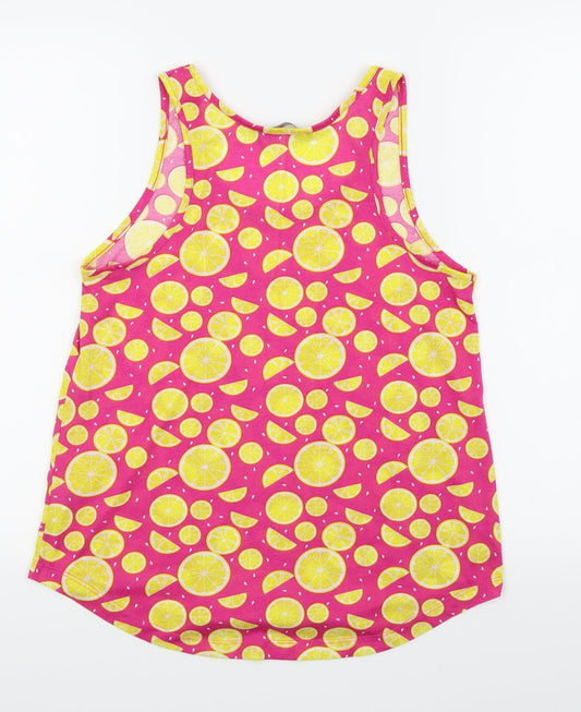 Primark Womens Pink   Basic Tank Size 10