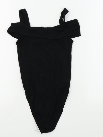 Primark Womens Black   Bodysuit One-Piece Size 4
