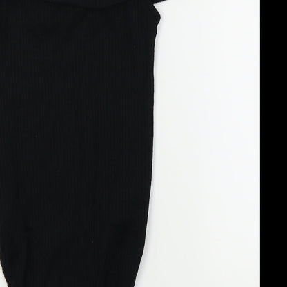 Primark Womens Black   Bodysuit One-Piece Size 4