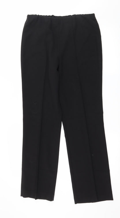 Bonmarché Womens Black   Trousers  Size 10 L28 in