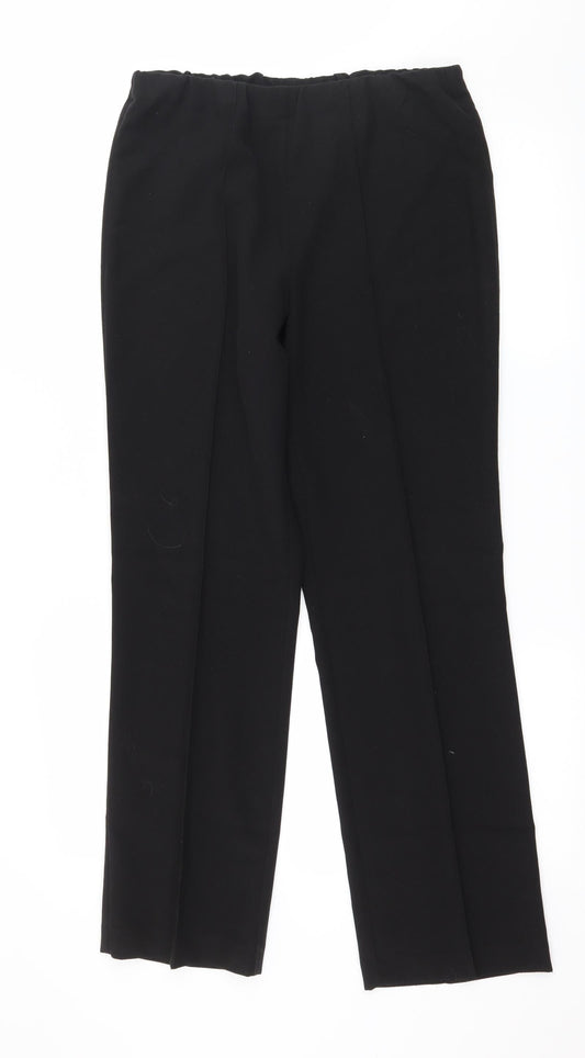 Bonmarché Womens Black   Trousers  Size 10 L28 in