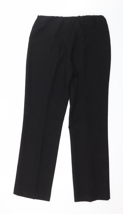 Bonmarché Womens Black   Trousers  Size 10 L28 in