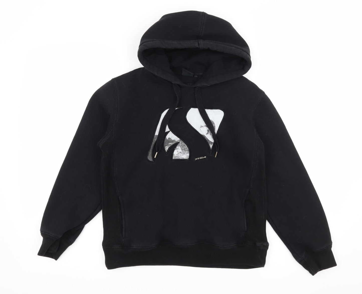 Primitive Apparel Boys Black  Jersey Pullover Hoodie Size 10 Years