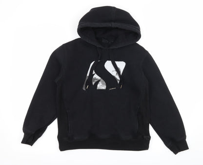 Primitive Apparel Boys Black  Jersey Pullover Hoodie Size 10 Years