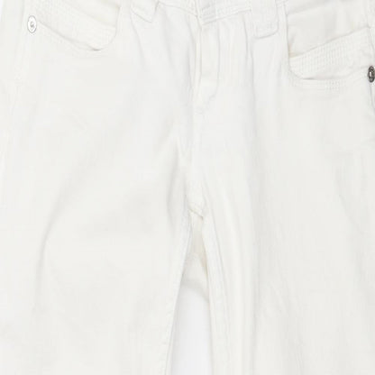 Pepe Jeans Womens White  Denim Straight Jeans Size 26 in L26 in
