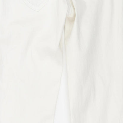 Pepe Jeans Womens White  Denim Straight Jeans Size 26 in L26 in
