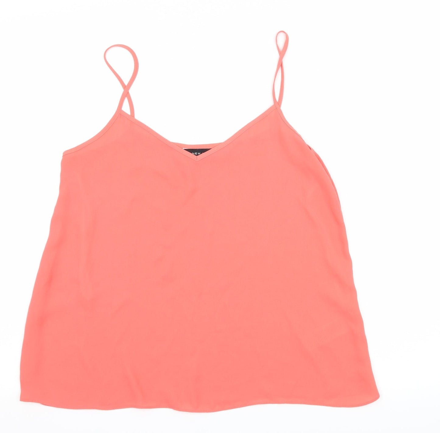 Womens UK Size 10 NEXT Orange Camisole Tank