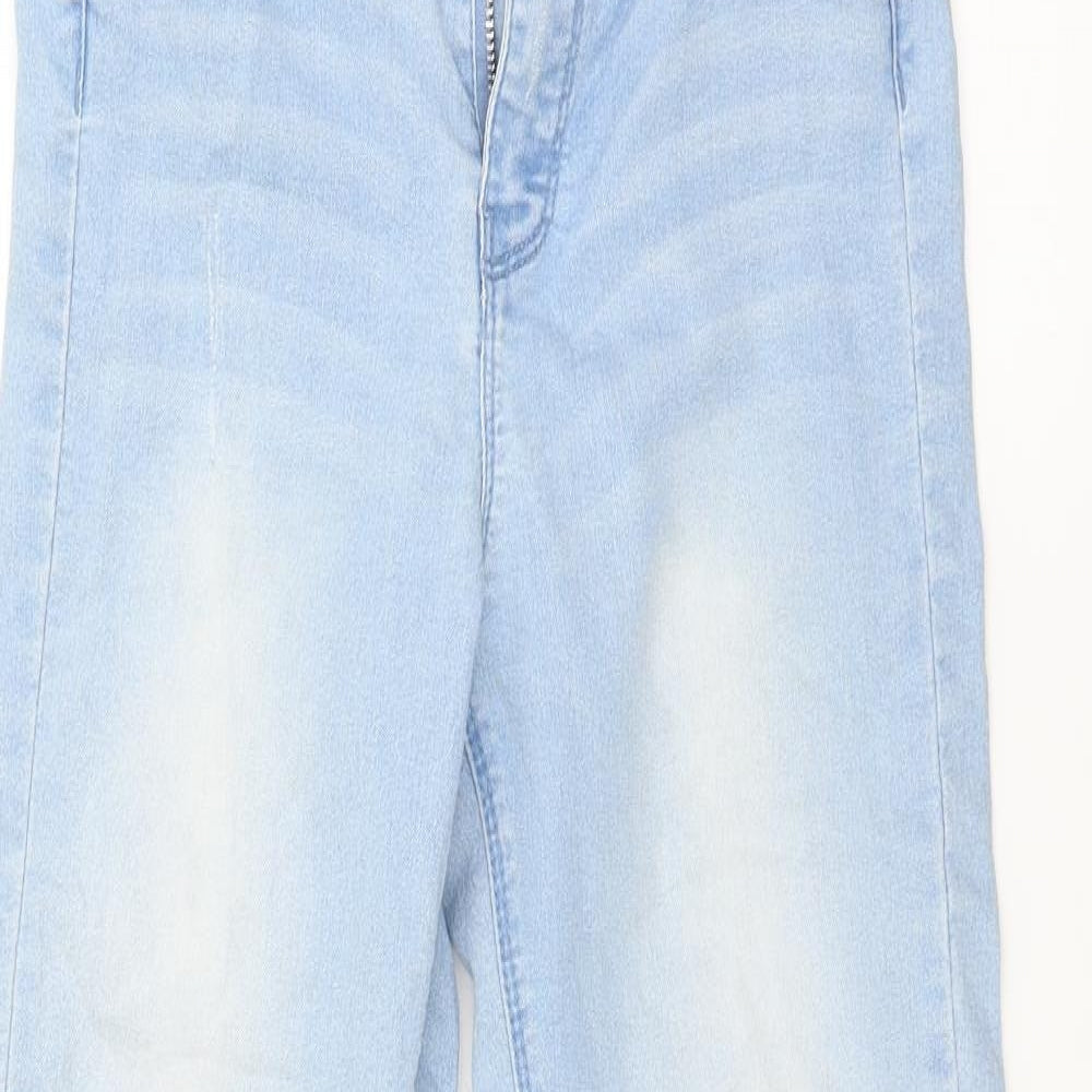 Twentyfiveseven Womens Blue  Denim Skinny Jeans Size 6 L27 in