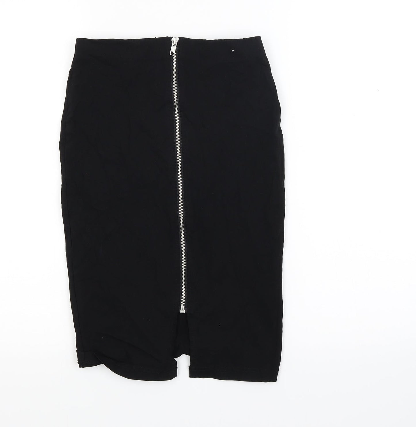 Atmosphere Womens Black  Denim Bandage Skirt Size 6