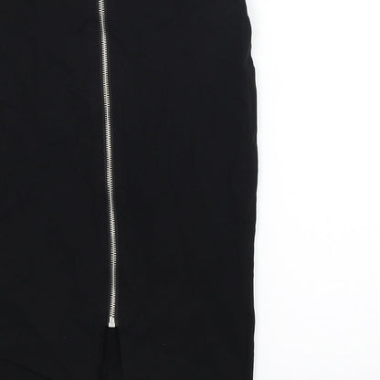 Atmosphere Womens Black  Denim Bandage Skirt Size 6